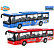 2-Play Traffic Autobus 15cm kovový, 2 farby