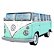 Ravensburger Iconics: VW Autobus 3D Puzzle 185 dílků