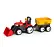 Efko Igráček ECO MultiGO Červený traktor Zetor s radlicí, vlek, Igráček
