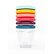 Babymoov Bunte Schüsseln mit Deckel, 250 ml, 6er-Set