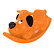 Little Tikes Hojdací psík – oranžový