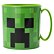 STOR Minecraft Creeper Green plastový hrnek Micro 390 ml