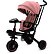 Dětská tříkolka Baby Mix Peony EVA růžová
