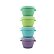 Melii Silikon-Lebensmittelbecher Snap&Go 118 ml - 4 Stk