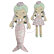 DeCuevas 20041 Plyšová bábika 2v1 OCEAN FANTASY 36 cm s kolískou