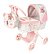 DeCuevas 85079 Skladací kočík pre bábiky s batôžkom KOALA 2024 - 60 cm