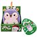 SQUISHMALLOWS Vánoční ozdoba Sob s třpytivými parohy - Jaida, 10 cm