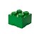 LEGO Úložný box 4 - tmavě zelená