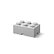 LEGO úložný box 6 - šedá