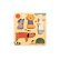 DJECO Domácí mazlíčci - vkládací dřevěné puzzle