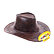 Rappa Kinder-Cowboyhut, braun