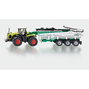 SIKU Farmer - Traktor Claas Xerion w cisternou, 1:87