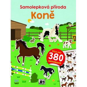 JIRI MODELS Samolepková príroda Kone