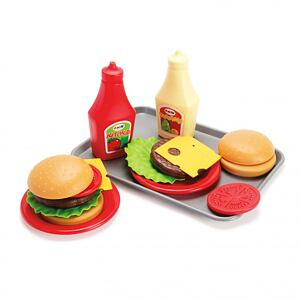 Dantoy CLASSIC sada s táckou Burger 17ks