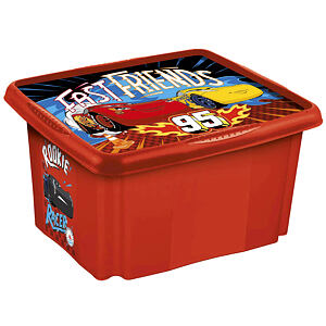 Úložný box s vekom veľký Cars 45l