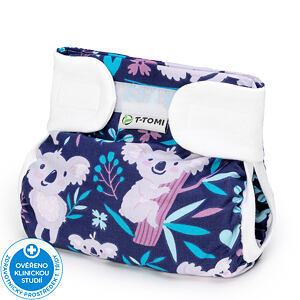 T-TOMI Ortopedické abdukčné nohavičky - suchý zips, dark koalas, 3-6 kg
