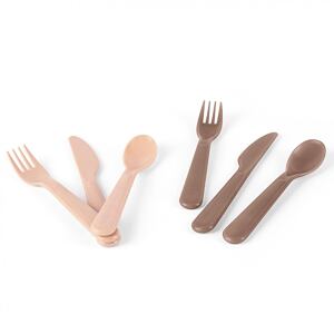 Dantoy Tiny Bio příbory Nude/Mocca 2ks 0m+