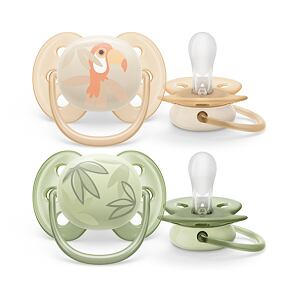 Philips AVENT Cumlík Ultrasoft Premium Zvieratko 0-6m , 2 ks