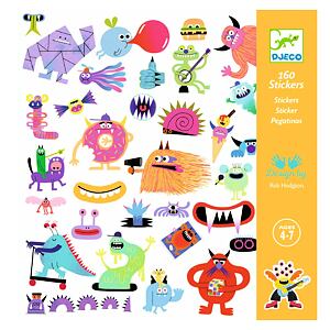 DJECO Samolepky Mosters