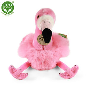 Rappa Plyšový plameniak 20 cm ECO-FRIENDLY