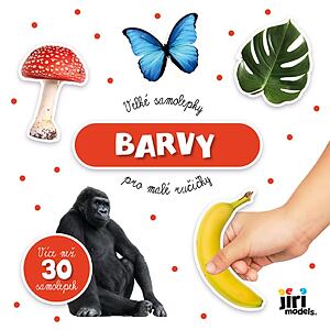 Jiri Models Veľké samolepky pre malé ručičky Farby CZ