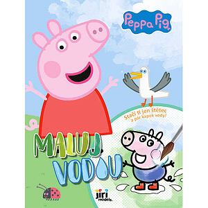 Jiri Models Maľuj vodou A4 Prasiatko Peppa