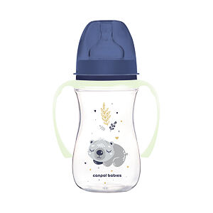 Canpol babies Antikoliková fľaša EasyStart SLEEPY KOALA 240ml modrá