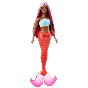 Mattel Barbie Pohádková mořská panna - Oranžová