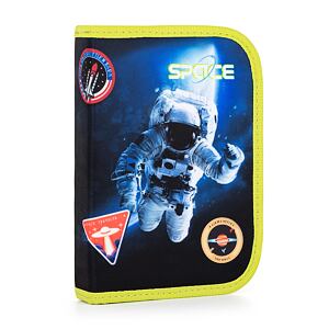 Oxybag Penál 1 p. 2 chlopně, prázdný Space