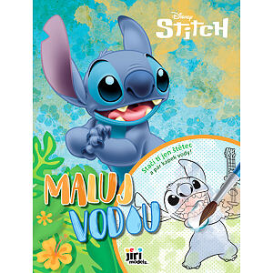 Jiri Models Maľuj vodou A4 Lilo & Stitch