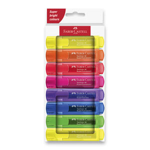 FABER-CASTELL Zvýrazňovač Textliner 46 Neon sada 8 ks