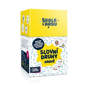 Albi Škola s hrou Slovní druhy hravě