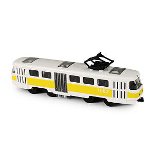 Rappa Tramvaj MHD žlutá 16 cm
