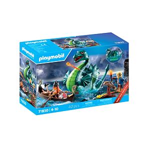 Playmobil Vikingovia s morskou príšerou