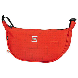 LEGO Brick Dots Red - velká crossbody taška