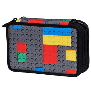 LEGO Colorful Bricks - penál 3 patrový s náplní
