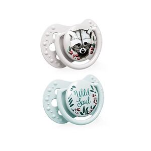LOVI Cumlík s mini štítkom 0-2m silikónový dynamický WILD SOUL 2ks