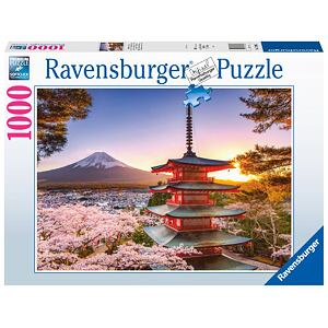 Ravensburger Rozkvitnuté čerešne v Japonsku Puzzle 1000 dielikov