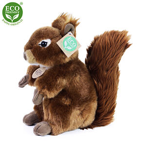 Rappa Plyšová veverička 21 cm ECO-FRIENDLY