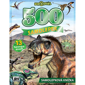 Jiri Models Samolepková knižka 500/ Dinosaury