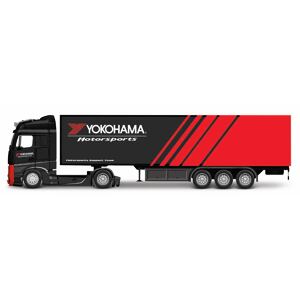 Bburago 1:43 MB Actros Gigaspace / Trailer - Yokohama