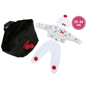 Llorens M635-54 oblečenie pre bábiku bábätko NEW BORN veľkosti 35-36 cm