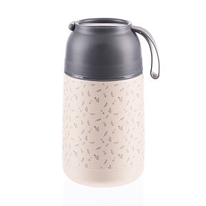 Zopa Termoska na jídlo se silikonovým držákem 620 ml - růžová