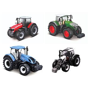 Bburago Farm Tractor na setrvačník 10 cm, více druhů