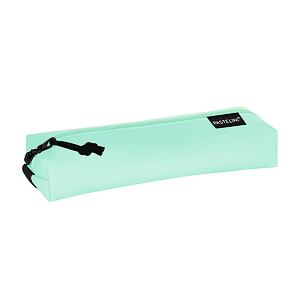 PASTELINI Etue PU široká + elastic zelená