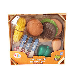 PLEJO Sada na piknik - hamburger