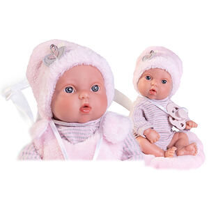 Antonio Juan 85316 Picolín - realistická panenka miminko s celovinylovým tělem - 21 cm