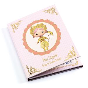 DJECO Tinyly snímatelia samolepky Miss Lilypink