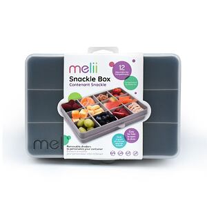 Snackle Box krabička na svačinu 1368 ml - šedá