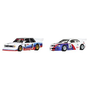 Mattel Hot Wheels Prémiový angličák 2ks - BMW